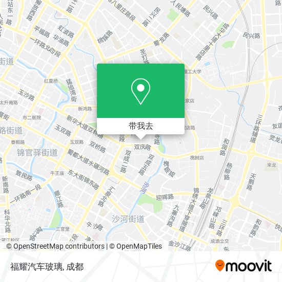 福耀汽车玻璃地图