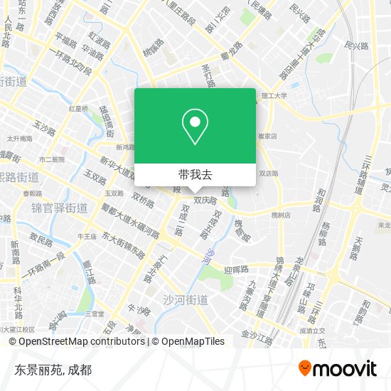 东景丽苑地图