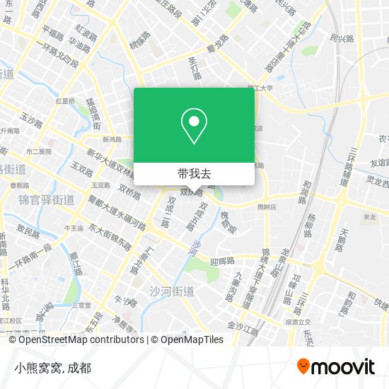 小熊窝窝地图