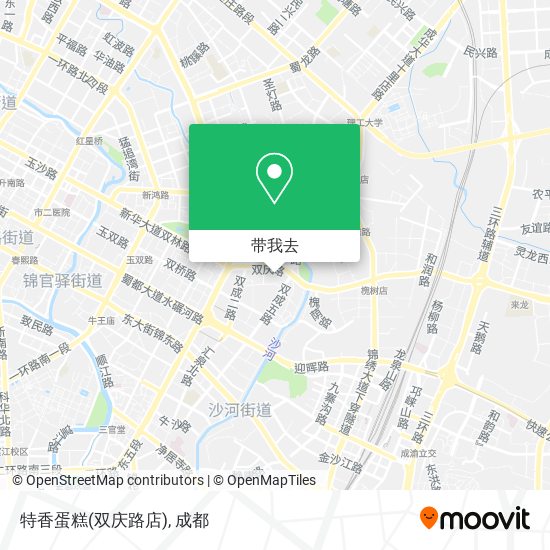 特香蛋糕(双庆路店)地图