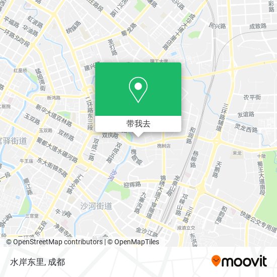 水岸东里地图