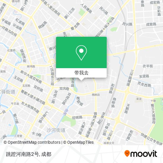 跳蹬河南路2号地图