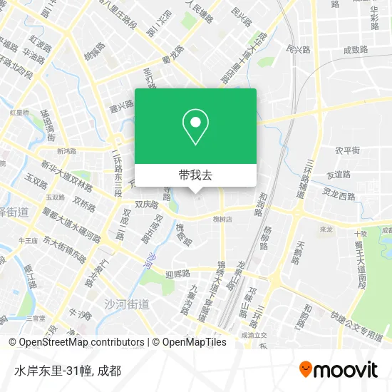 水岸东里-31幢地图