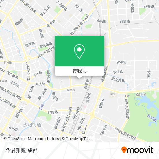 华晨雅庭地图