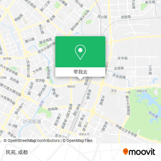 民苑地图