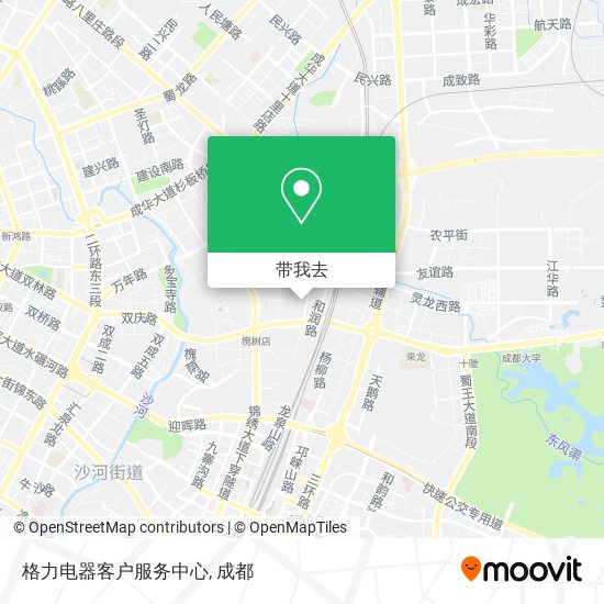 格力电器客户服务中心地图