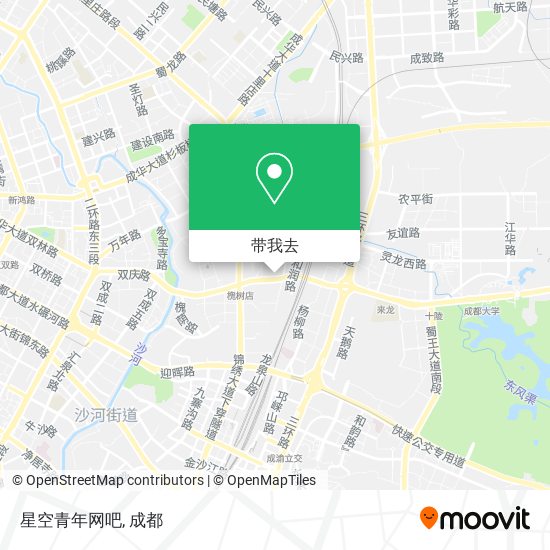星空青年网吧地图