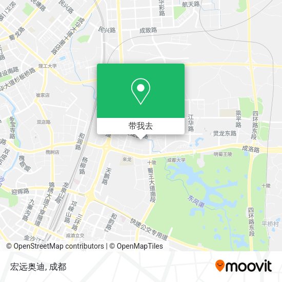 宏远奥迪地图