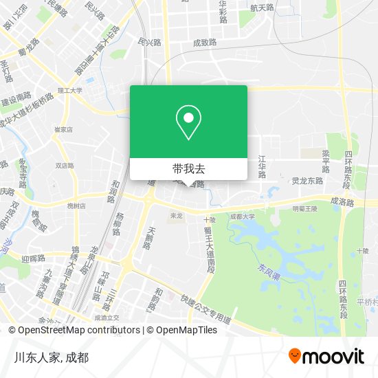 川东人家地图