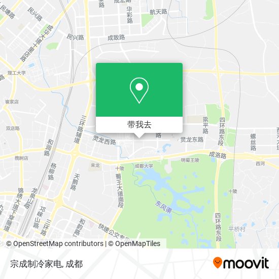宗成制冷家电地图