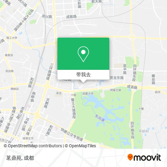 茗鼎苑地图