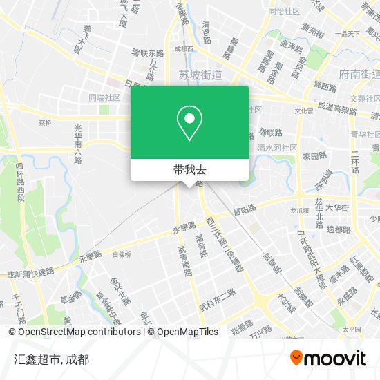 汇鑫超市地图