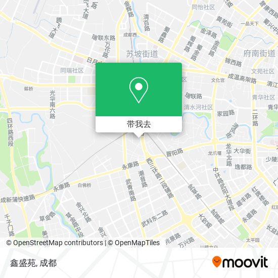 鑫盛苑地图