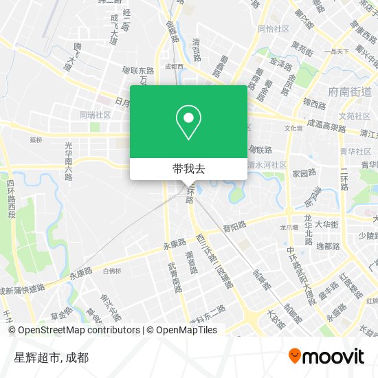 星辉超市地图