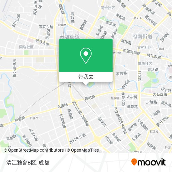 清江雅舍B区地图