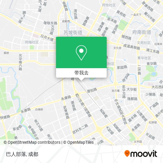 巴人部落地图