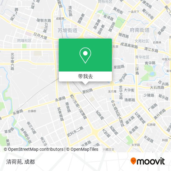 清荷苑地图
