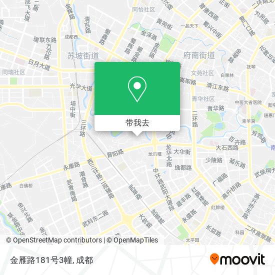 金雁路181号3幢地图