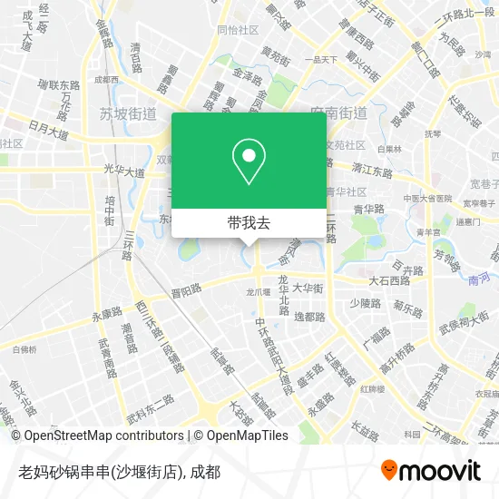 老妈砂锅串串(沙堰街店)地图