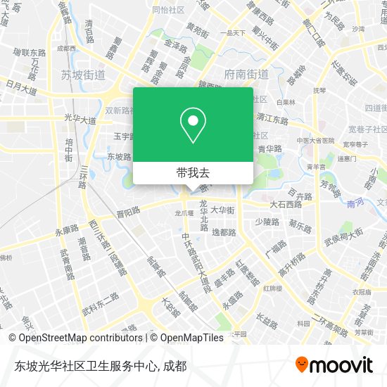 东坡光华社区卫生服务中心地图