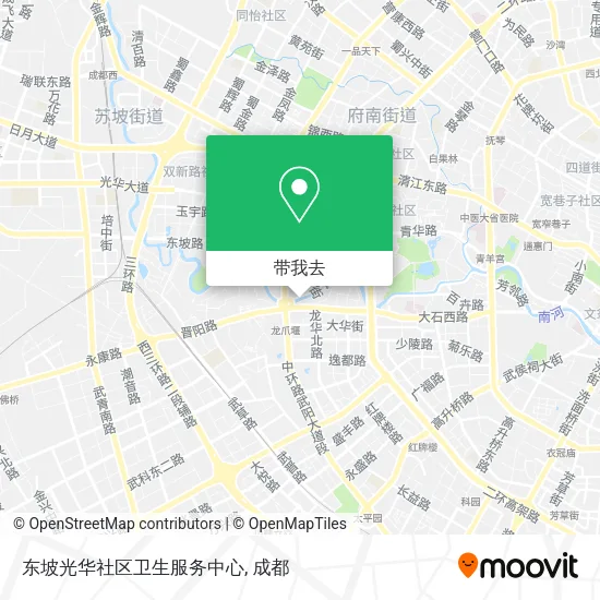 东坡光华社区卫生服务中心地图