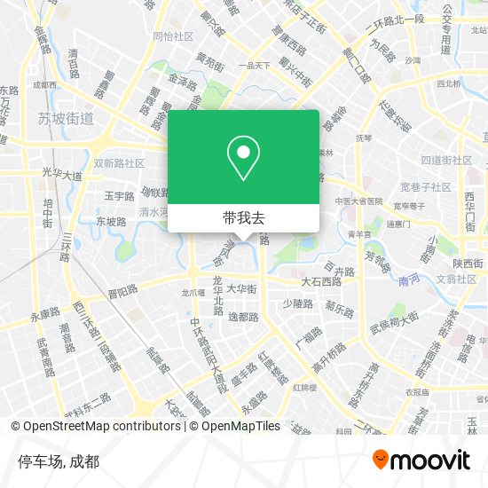 停车场地图