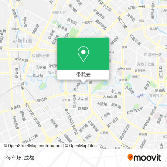 停车场地图