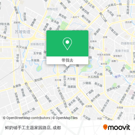 鲜奶铺手工主题家园路店地图