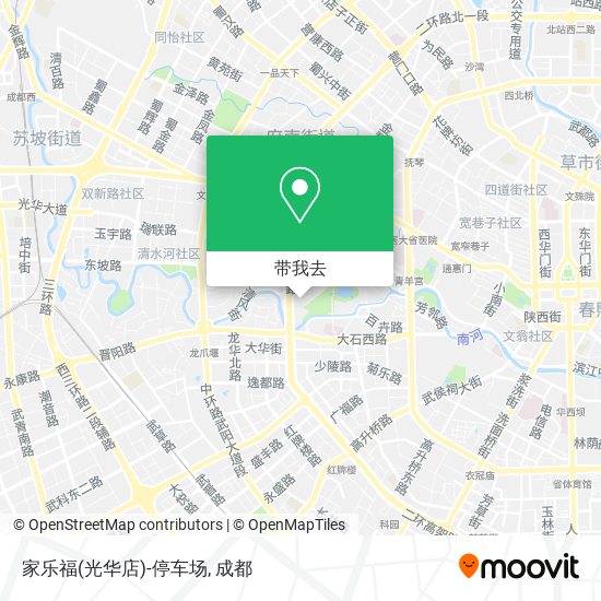 家乐福(光华店)-停车场地图