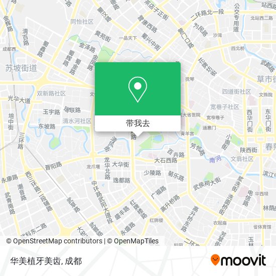 华美植牙美齿地图