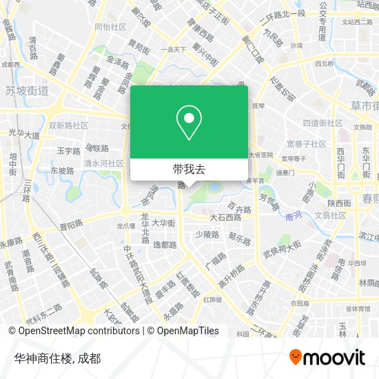 华神商住楼地图