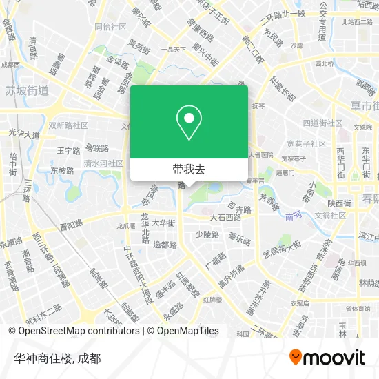 华神商住楼地图
