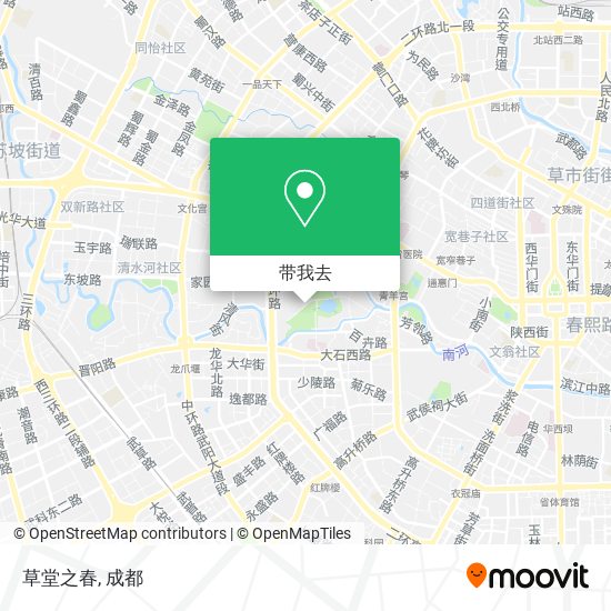 草堂之春地图