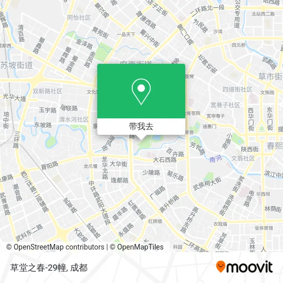 草堂之春-29幢地图