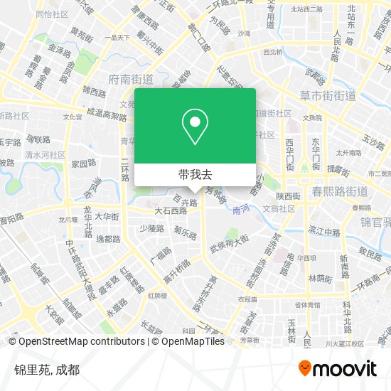 锦里苑地图