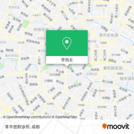 青羊慈航诊所地图