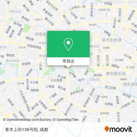青羊上街138号院地图