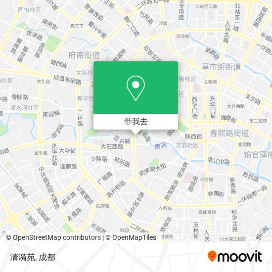 清漪苑地图