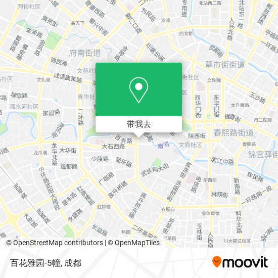 百花雅园-5幢地图