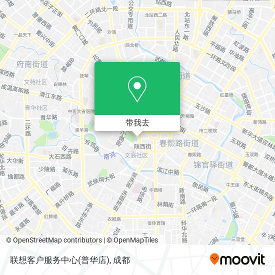 联想客户服务中心(普华店)地图