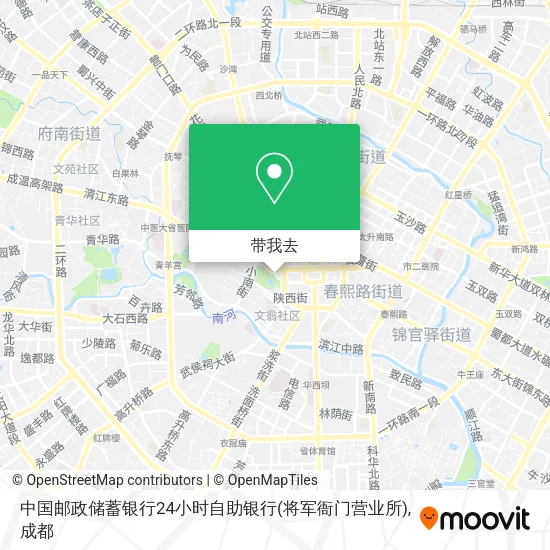 中国邮政储蓄银行24小时自助银行(将军衙门营业所)地图