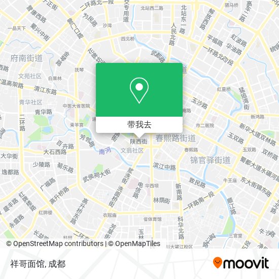 祥哥面馆地图
