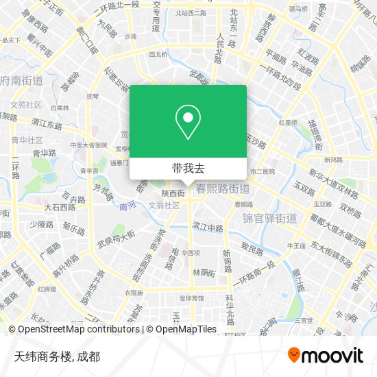 天纬商务楼地图