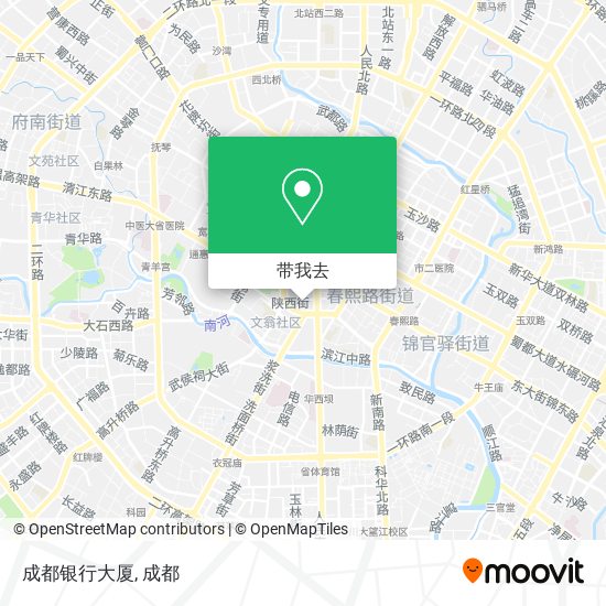 成都银行大厦地图