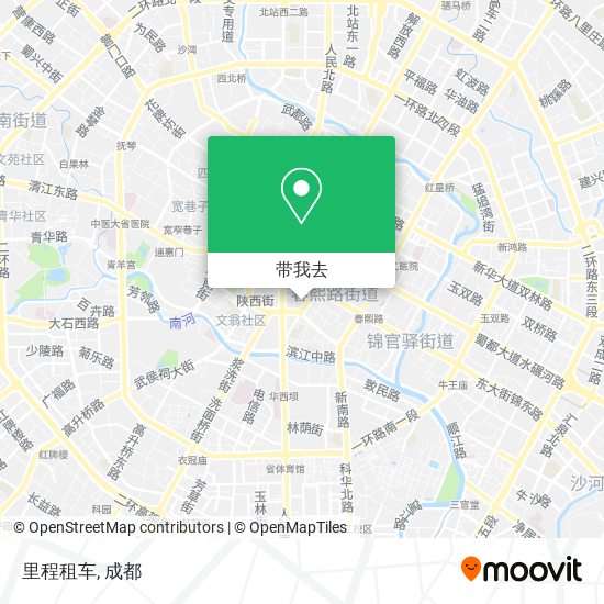里程租车地图