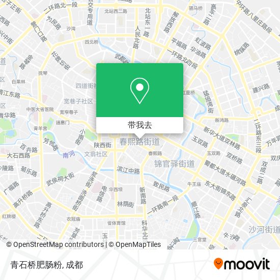 青石桥肥肠粉地图