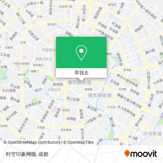 时空印象网咖地图