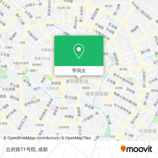 总府路71号院地图