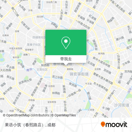 果语小筑（春熙路店）地图