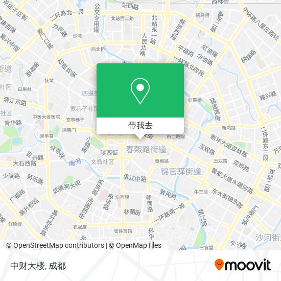 中财大楼地图